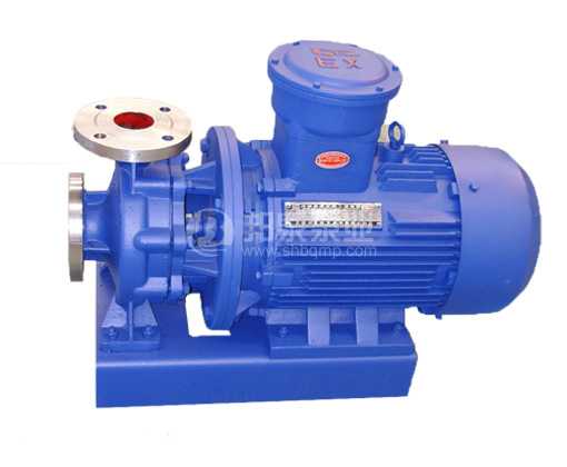 ISWHB卧式不锈钢防爆化工离心泵