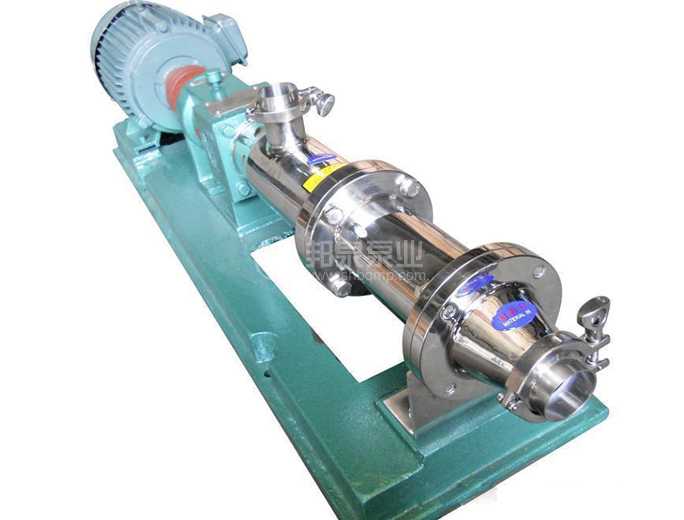 G型不锈钢卫生级螺杆泵