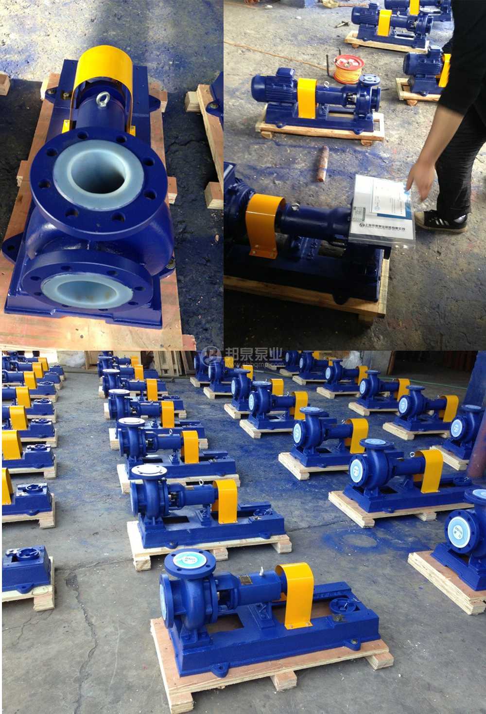 IHF氟塑料化工离心泵图片